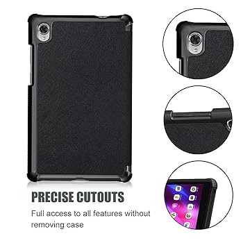 Lenovo Tab M8(3rd Gen) ブラック & ケース Case For Lenovo Tab M8 (3rd Gen) / Tab M8 HD LTE / Tab M8